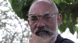 Watch/Download: Two Old Guys Fuck Horny Young Blonde