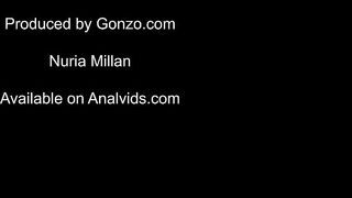 NEW Nuria Millan - Nym/pho Slut Nuria Millan Stretches All Holes In Intense Interracial DP Action