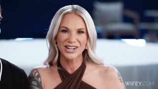 New WIFEY Kaci Kennedy Tattooed Hotwife Rides BBC While Hubby Films