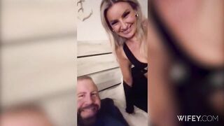 New WIFEY Elania Fit Blonde Hotwife Gets Stretched Out