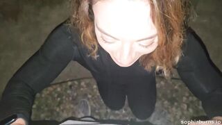 New Sophia Burns Public Fuck And Creampie