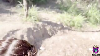 New Yiny Leon Outdoors Pissing Fucking Pussy Licking