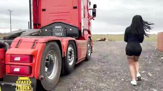 New Desi Yasmina Khan Stranded gym girl gets fucked in Fake Truck! Uncut Exclusive OnlyFans Content