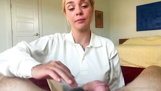 New OnlyFans - Gabbie Carter - Roleplay Slutty Little Nerd Practices Using Dick