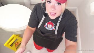 NEW Becky Crocker - Wendys Employee Gets Fucked By Customer || Premium Paid Video 4k -