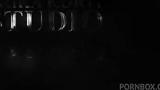 NEW FIRST DP Fucking slut Tank Girl gets hard double penetration from three big cocks