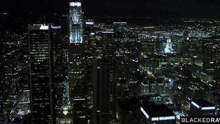 NEW BlackedRaw Kylie Rocket - Tiny Gets BBC Double Teamed