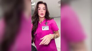 New Arikytsya Halloween Nurse Fucks Doctor POV Creampie