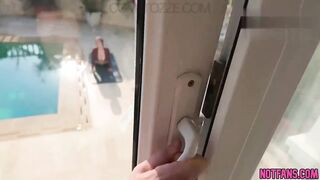 NEW Comatozze - Big Tit young Milf cheated with the Gardener