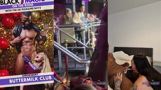 New Blackmagicmodel - This stripper once again never tires of new rounds in private night clubs accompanied by his friends with amateur women and the nights end with fucking sexy women